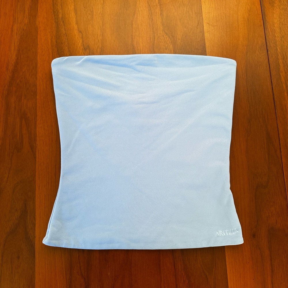 Aritzia Dayflower Blue Top